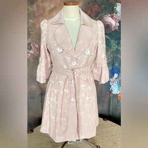 Vintage inspired long line jacket. XL fits like  6-8